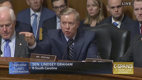 Sen. Graham's 'Fire And Fury' Moment Is What Was Needed For This Sham!
