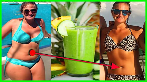 Cucumber Pineapple Ginger Lemon Weight Loss Drink Recipe (Detox) Best Weight Loss Drink #shorts