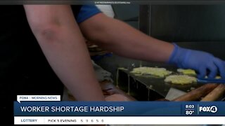 Restaurants experience worker shortages