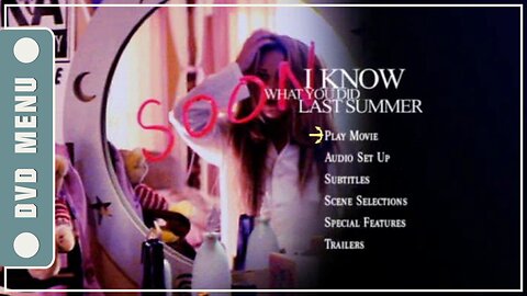 I Know What You Did Last Summer - DVD Menu