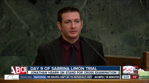 Day 9 of Sabrina Limon Trial