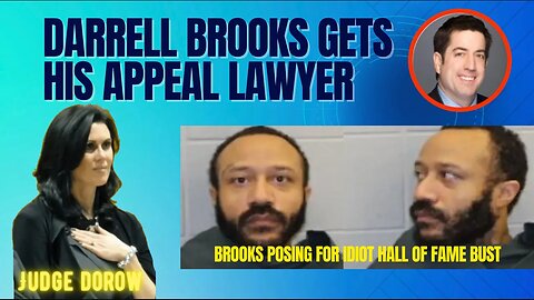 DARRELL BROOKS gets APPEAL lawyer!