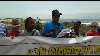 WATCH: Activists file appeal opposing exploration drilling off KZN coast (uBk)