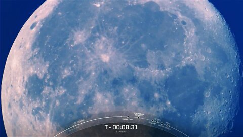 SpaceX’s Rocket Tracking Camera Captures an Amazing Close Up of the Moon