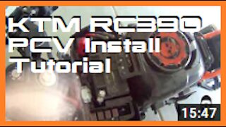 KTM RC390 Power Commander V (5) Install Tutorial