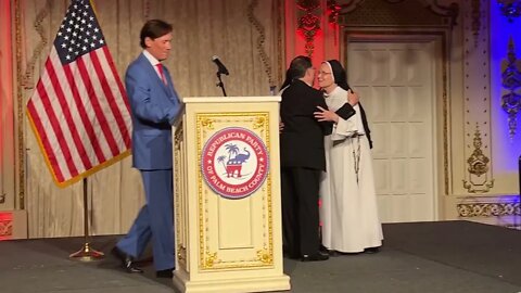 The opening prayer I gave at the Lincoln Day event for the Palm Beach Republicans at Mar-a-Lago