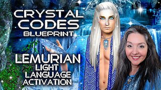 Lemurian Light Language Activation Crystal Codes Blueprint With Lightstar