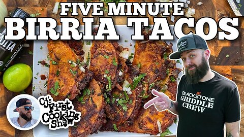 CJ's 5 Minute Birria Tacos | Blackstone Griddles