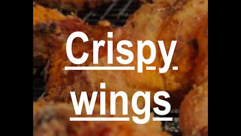 How to make baked crispy chicken wings