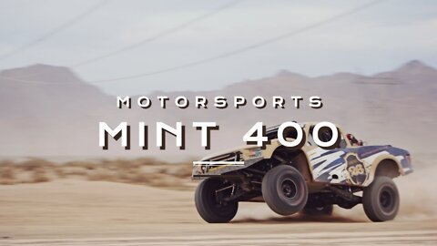 Chasing the Mint 400 in a Helicopter