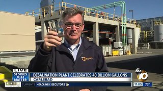 Desalination plant celebrates milestone