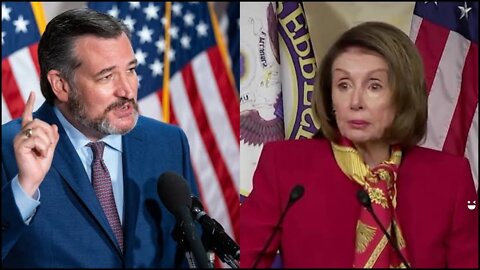 Ted Cruz LASHES OUT On Nancy Pelosi And The Entire Democrats In Congress