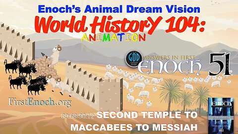 Enoch's Animal Dream Vision 104 Animation. Answers In First Enoch Part 51