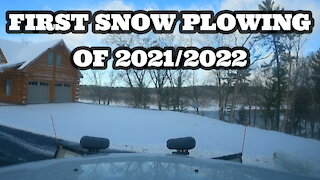 FIRST SNOW EVENT OF 2021/2022
