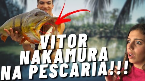 the gabiis pescaria - 🔴 VITOR NAKAMURA NA PESCARIA E THE GABIIS REAGINDO!!!