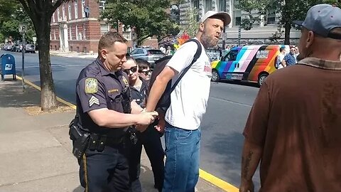 Street Preacher get's Arrested