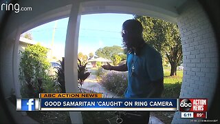 Good Samaritan "Caught" on Ring Camera