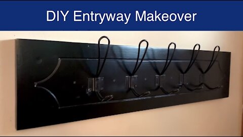 DIY Entryway Makeover on a Budget