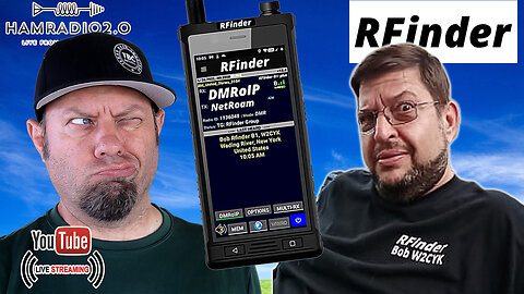 RFinder M6 - NEWEST Dual Band Android DMR Radio, with Bob W2CYK