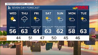 WMAR-2 News Weather at 11