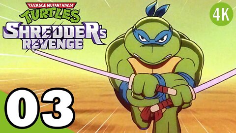 Teenage Mutant Ninja Turtles Shredder's Revenge Walkthrough Part 3 [PS5/4K] [Commentary By X99]