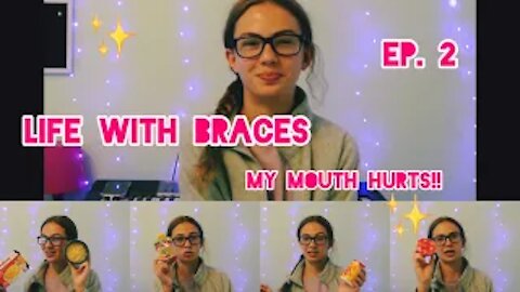 Life With Braces Ep 2: What to Eat when your Mouth Hurts!!! | Gabby’s Gallery