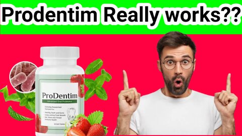 Prodentim Real Reviews 2022 ❌❌❌ Does Prodentim Works? What Other Reviews Won't Tell You!