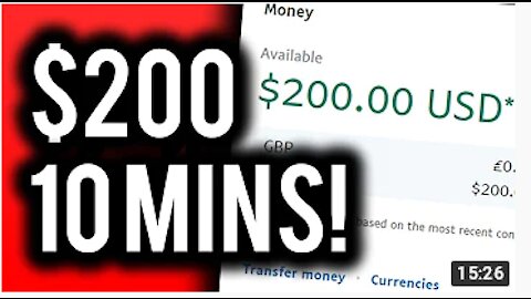 How to make $200 in 10 mins new method 2021 please signup with referal link in video describtion