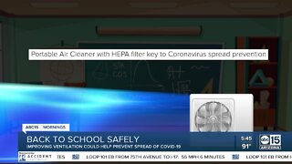 Improving ventilation could help keep students safe at school