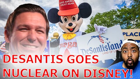 Ron DeSantis And Florida GOP Senate On The Verge Of ENDING WOKE Disney's Special Tax Status!