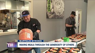 Osteria 166 and Villaggio preparing meals through the generosity of others