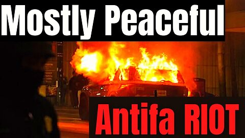 Antifa Torches Atlanta Georgia- Peacefully