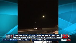 Grapevine closed for several hours