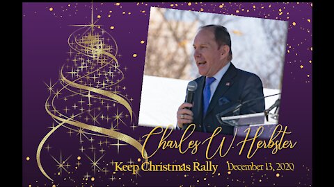 Charles W. Herbster Speaks at Keep Christmas Rally