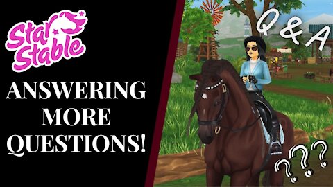 Answering More Of YOUR Questions! Star Stable Quinn Ponylord