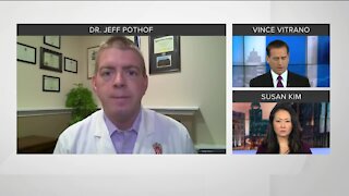Dr. Jeff Pothof discusses coronavirus numbers after the holiday