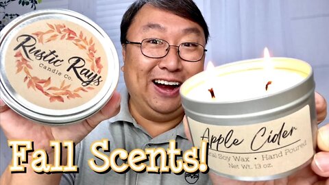 Fall Season Scented Candles