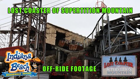 Lost Coaster of Superstition Mountain Off Ride footage