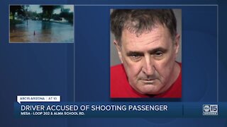 Uber driver arrested after allegedly firing gun, injuring passenger in Mesa