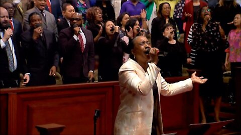 "For Every Mountain" sung by the Time Square Church Choir