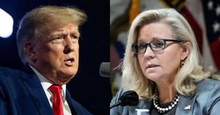Trump Delivers Sharp Remarks Targeting Liz Cheney at Wyoming Rally