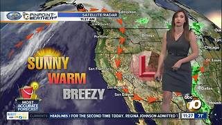 10News Pinpoint Weather with Meteorologist Megan Parry