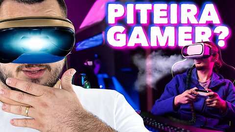 PITEIRA GAMER ESPECIAL PRA VOCÊ USAR QUANDO FOR JOGAR NO PC, GAME OU TRABALHAR