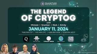 The Legend of CryptoG (CTG, CTGX, X, OPRX, Nour, Aurax, Soroban, etc assets) (January 11, 2024)