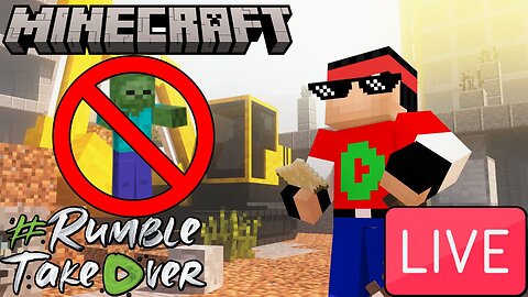 LIVE Replay - Minecraft Creative LIVE: Mobs-Free Part 1 [8/13/2023]
