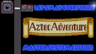 Let's Play Everything: Aztec Adventure