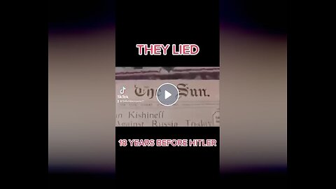 Six Million Lies - The lies actually date as far back as 1850 with newspaper articles referencing the six million number