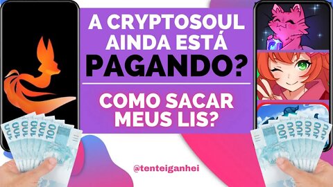 Tirando DÚVIDAS sobre os JOGOS da CRYPTOSOUL e os LIS