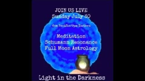 Energy Talk 17 REPLAY Meditation, Schumann Resonance Waves & Experience, Full Moon Astrology Stories