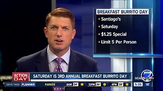 Saturday is Breakfast Burrito Day